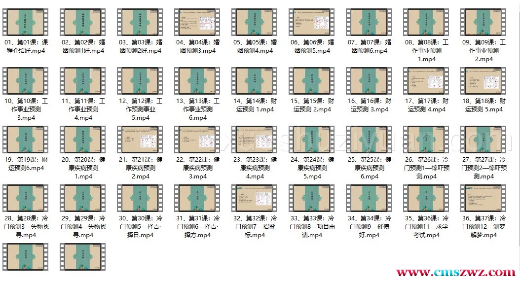 欣羽《奇门遁甲案例班》视频38集插图