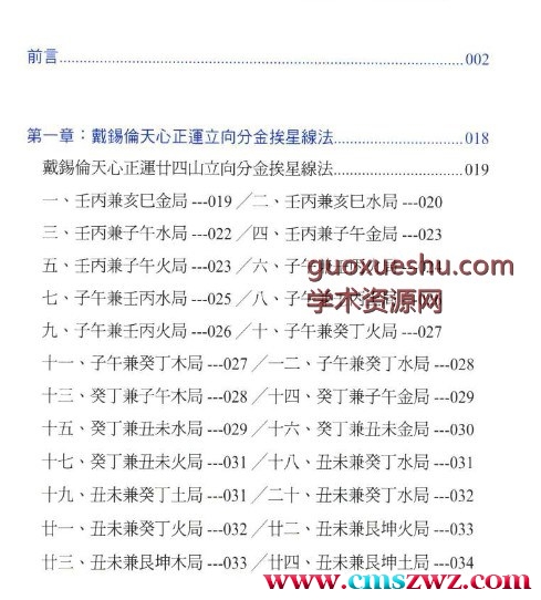 秘传立向分金线法插图1