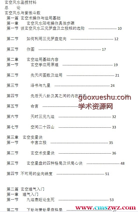 玄空风水与紫微斗数插图