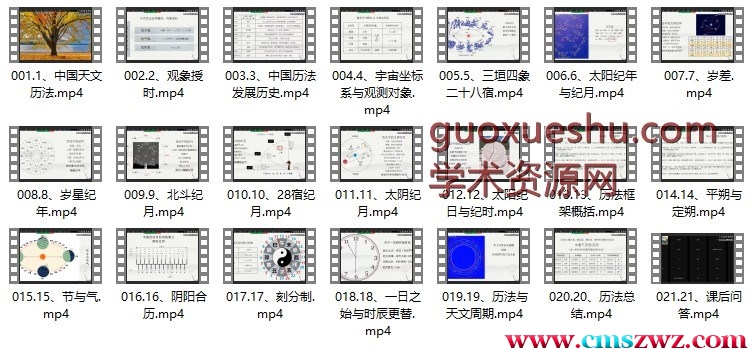 天文历法–21视频文件插图