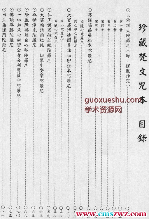 珍藏梵文咒本插图1