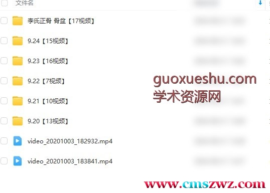 &nbsp;李德宝柔性正骨面授班12个小时的视频插图