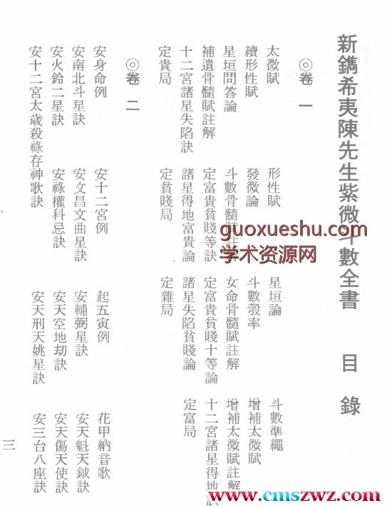 紫微斗数全书插图1