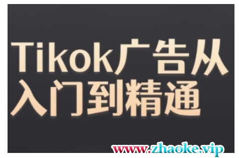 Tiktok Ads实操教程,Tiktok广告从入门到精通