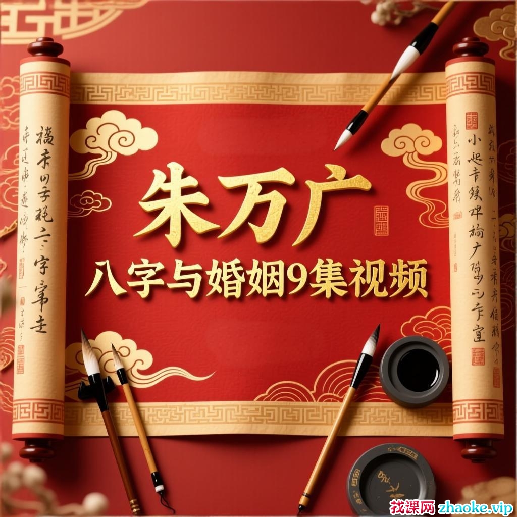 朱万广 八字与婚姻9集视频