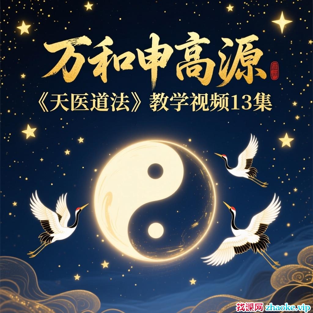 万和申高源《天医道法》教学视频13集