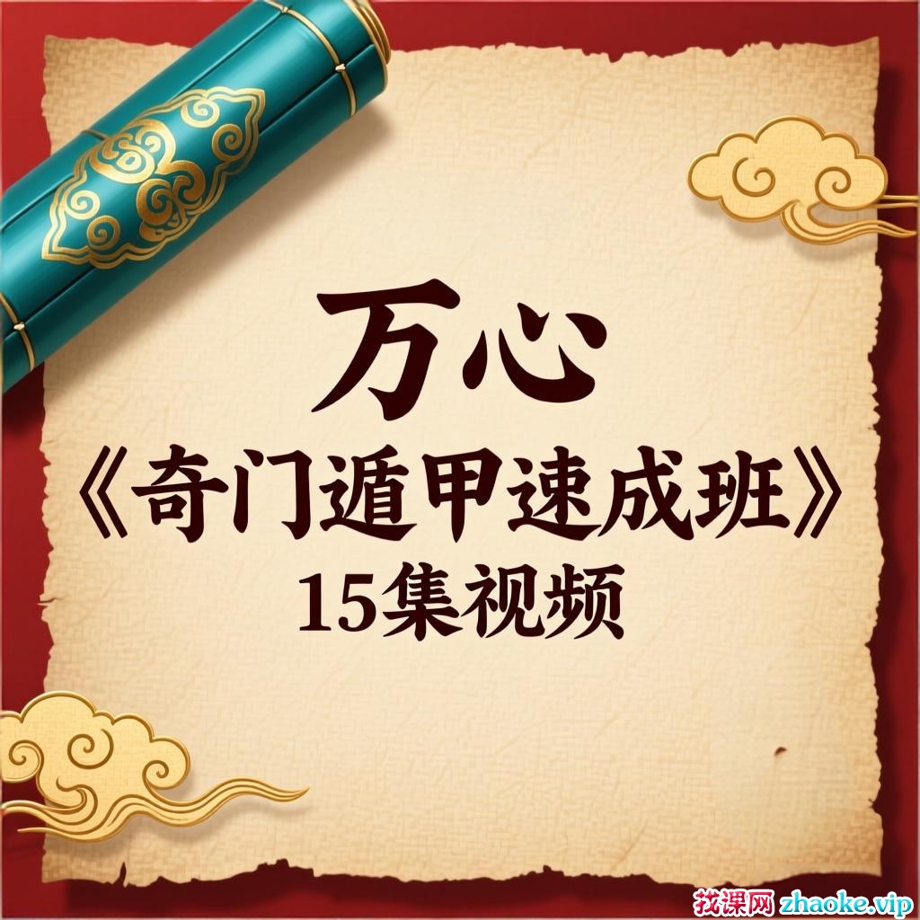 万心《奇门遁甲速成班》15集视频