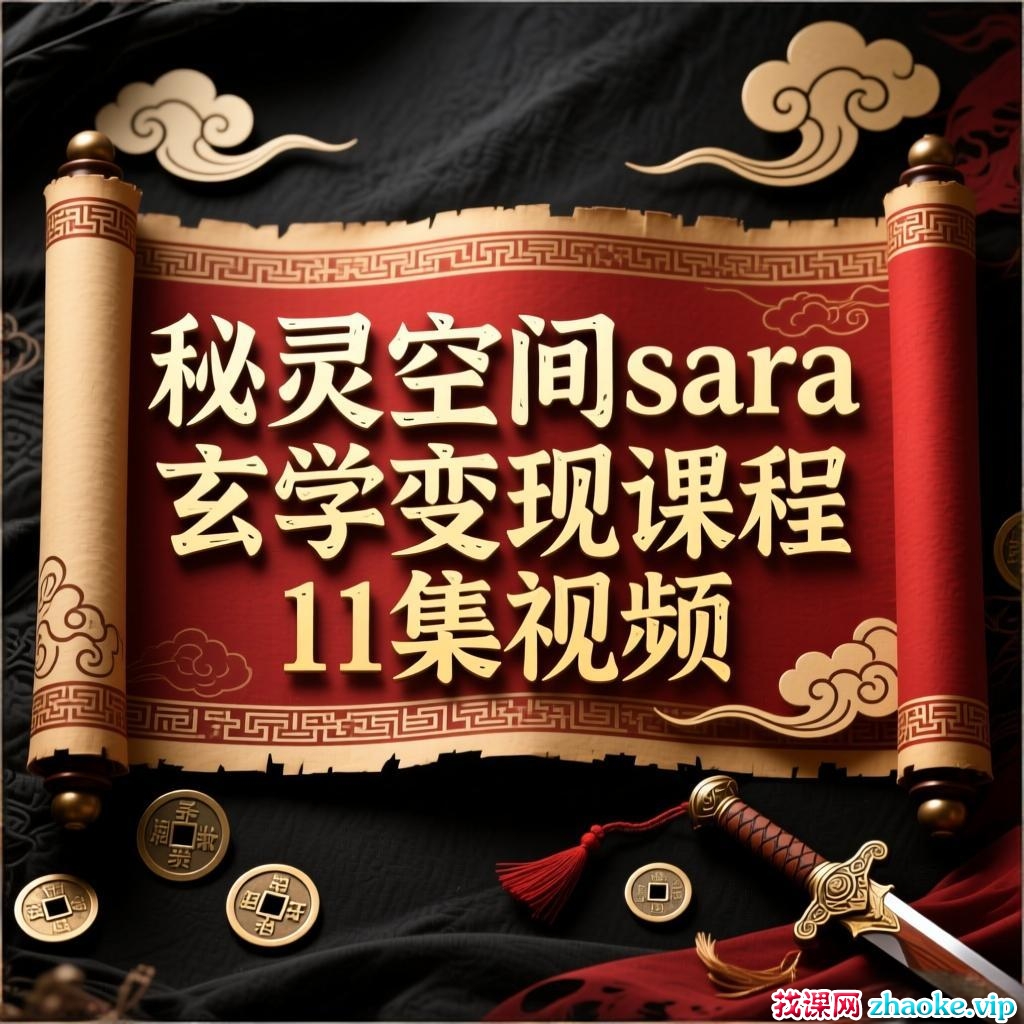 秘灵空间sara玄学变现课程11集视频