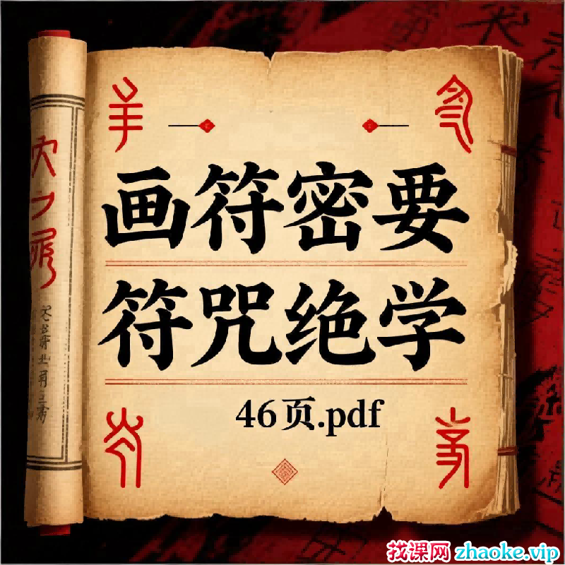 画符密要 符咒绝学.pdf 46页