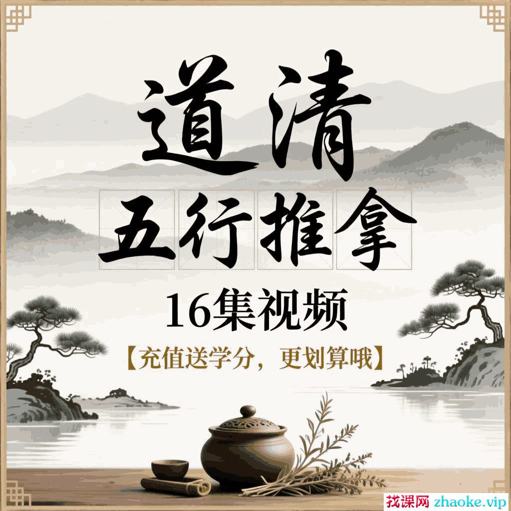 道清五行推拿16集视频