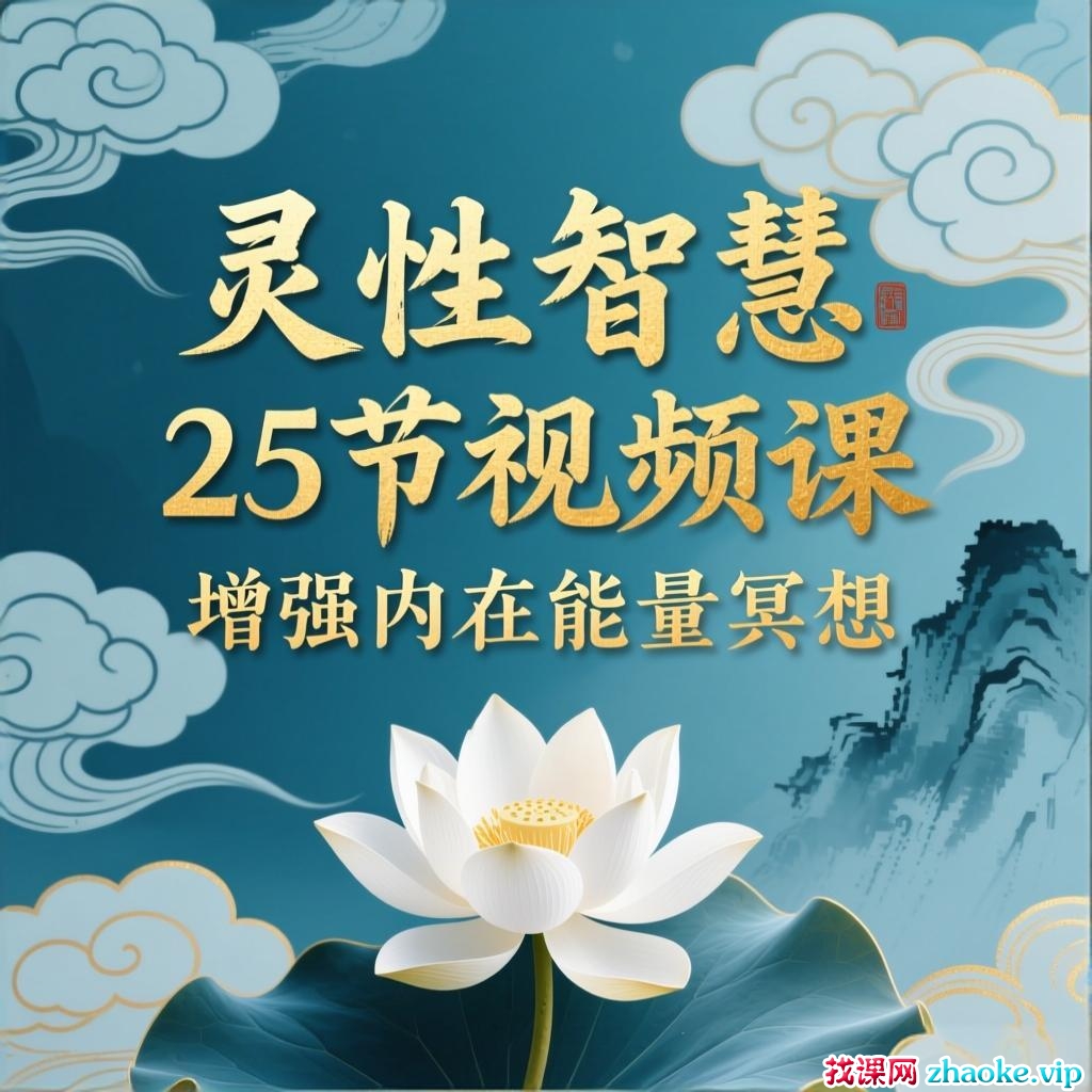 生命课程:灵性智慧 25节视频课   增强内在能量冥想