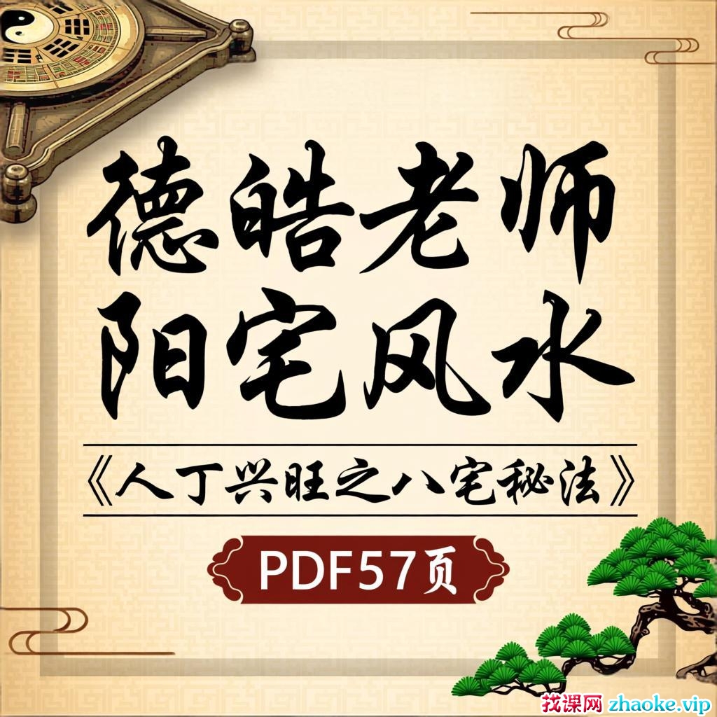 德皓阳宅风水《人丁兴旺之八宅秘法》57页