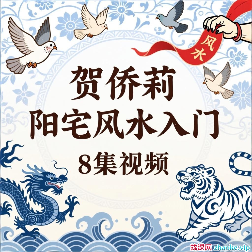 贺侨莉阳宅风水入门8集视频
