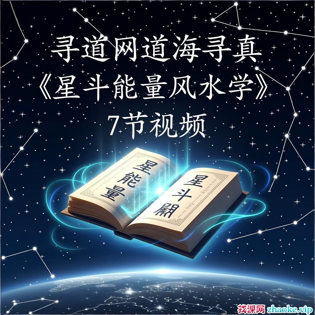 寻道网道海寻真《星斗能量风水学》7节视频