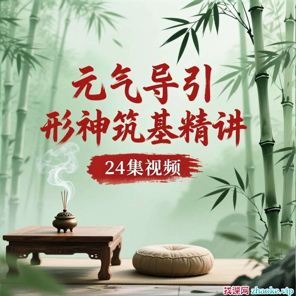 元气导引·形神筑基精讲24集视频